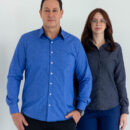 Camisa social jeans